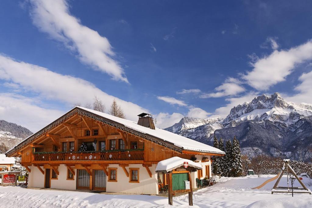 Le Charvet Hotell Cordon Exteriör bild