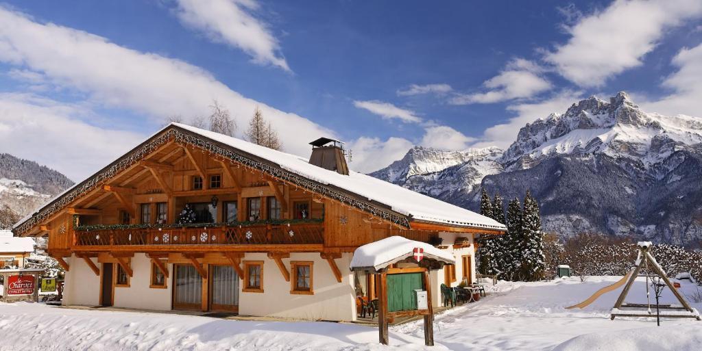 Le Charvet Hotell Cordon Exteriör bild